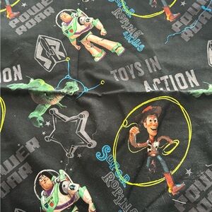 Kids Toy Story Action Figures fabric